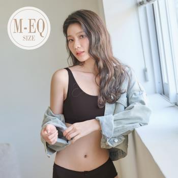 任-【伊黛爾】美好純粹 石墨烯抑菌透氣無鋼圈單件內衣 (M-3XL,黑色)
