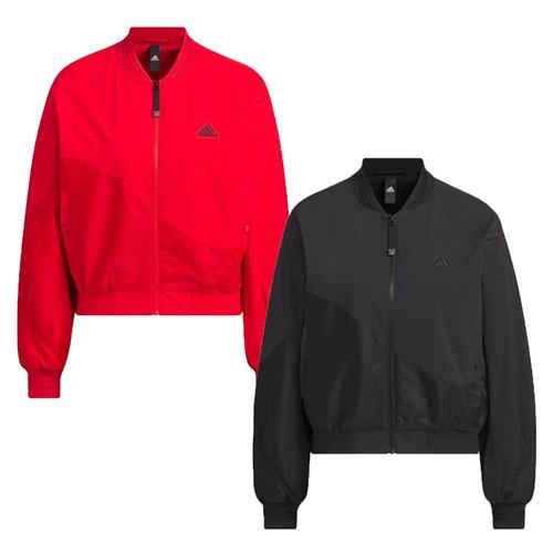 【下殺】Adidas 外套 女裝 CNY 新年 龍年 紅/黑【運動世界】IM8873/IM8872