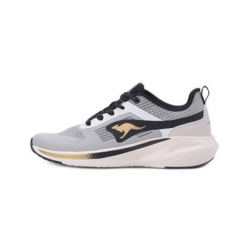 KANGAROOS RUN BREEZY 超輕量慢跑鞋 灰黑 KM41108 男鞋 鞋全家福