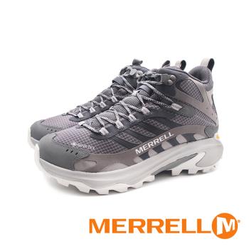 MERRELL(男)MOAB SPEED 2 MID GORE-TEX防水輕量登山戶外高筒鞋 男鞋-巖灰