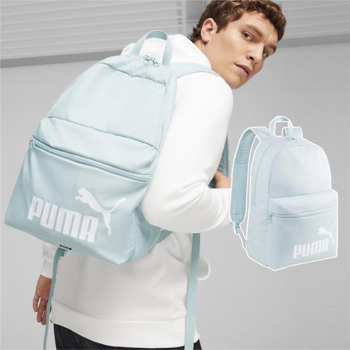 Puma 後背包 Phase Backpack 藍 白 大空間 可調背帶 多夾層 雙肩包 背包 07994314