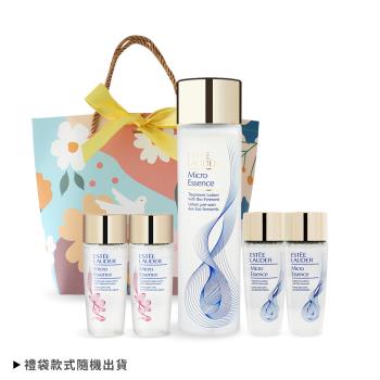 ESTEE LAUDER 雅詩蘭黛 原生露美肌透亮禮袋組[200ml+30mlX4]-母親節獻禮