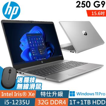 HP 250 G9 (i5-1235U/16G+16G/1TSSD+1TB/15.6FHD/W11P)