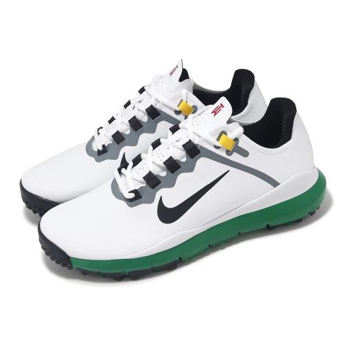Nike 高爾夫球鞋TW 13 男鞋寬楦白黑防潑水老虎伍茲皮革運動鞋DR5753