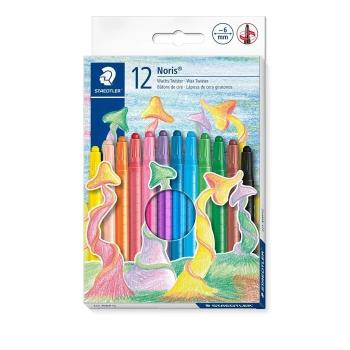 【STAEDTLER 施德樓】快樂學園 旋轉蠟筆12色組 MS221 NWP12 NT$185