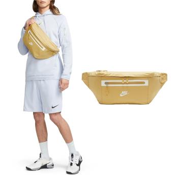 Nike 腰包 Elemental Premium 黃 白 多夾層 可調背帶 小包 隨行包 側背包 DN2556-725