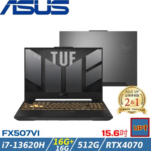 (規格升級)ASUS TUF 15吋 電競筆電 i7-13620H/32G/512G/RTX4070/W11/FX507VI-0042B13620H