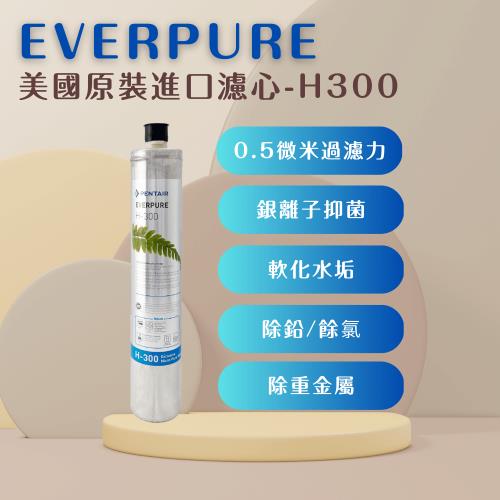 【EVERPURE】PENTAIR H300 (1入) 濾心 濾芯 美國原廠進口   平行輸入  濱特爾