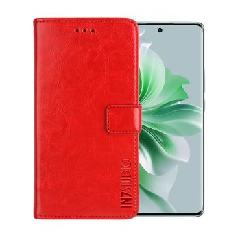 IN7 瘋馬紋 OPPO Reno11 Pro 5G (6.7吋) 錢包式 磁扣側掀PU皮套 吊飾孔 手機皮套保護殼
