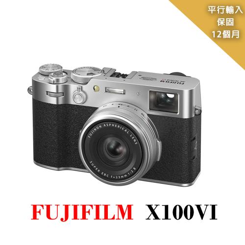 【FUJIFILM 富士】 X100VI 數位相機-銀*(平行輸入)