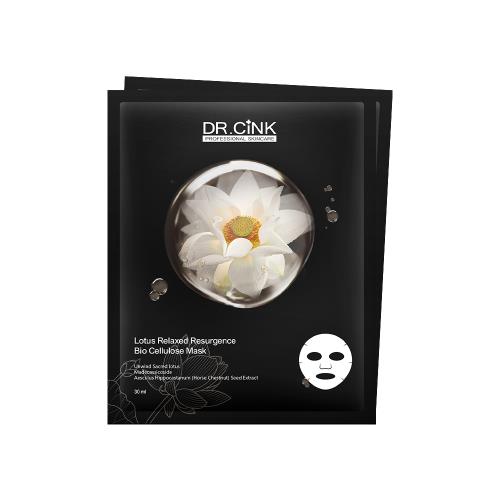 DR.CINK達特聖克 荷花放鬆賦活生物纖維面膜 2入