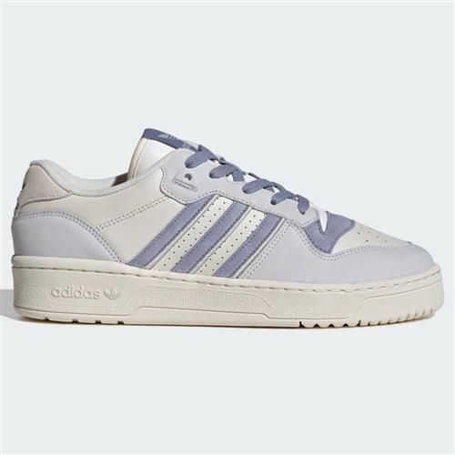 Adidas 休閒鞋 女鞋 低筒 皮革 RIVALRY 米藍紫【運動世界】IH0502