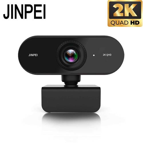 Jinpei JW-01B-2K 2K QHD 網路視訊攝影機 黑色