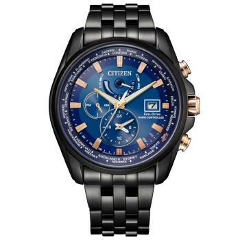 CITIZEN 星辰 GENTS 臺灣25週年限量電波對時光動能男錶/44mm(AT9126-82L)