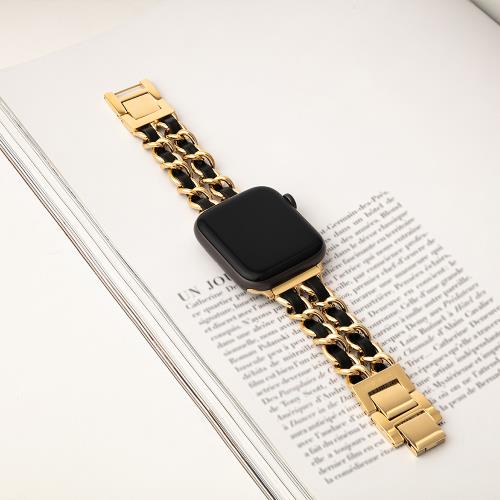 【Steve Madden】Apple watch 金屬編織蘋果錶帶 