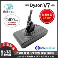 【禾淨家用HG】Dyson V7 DC8225 2400mAh 副廠吸塵器配件 鋰電池