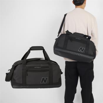 New Balance 健身包 Legacy Duffle Bag 黑 灰 可調背帶 大空間 旅行袋 側背包 NB LAB23107BKK