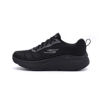 SKECHERS MAX CUSHIONING ELITE 2.0 寬楦慢跑運動鞋 全黑 129600WBBK 女鞋
