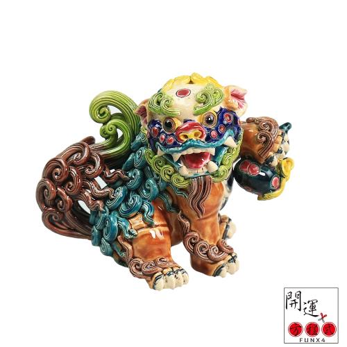 台湾 交趾焼 駿馬 開運 招運 幸運 置物 台湾 交趾焼 駿馬 開運 招運 幸運 置物