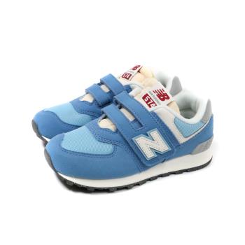 New Balance 574 運動鞋 魔鬼氈 藍色 中童 童鞋 PV574RCA no140