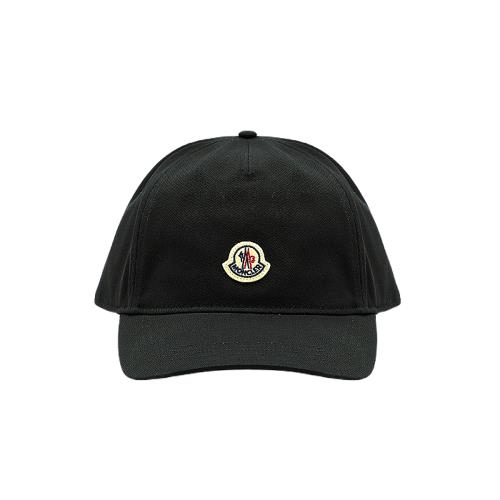 【MONCLER】品牌 LOGO 棒球帽-黑色 (ONE SIZE) 3B00041V0006999