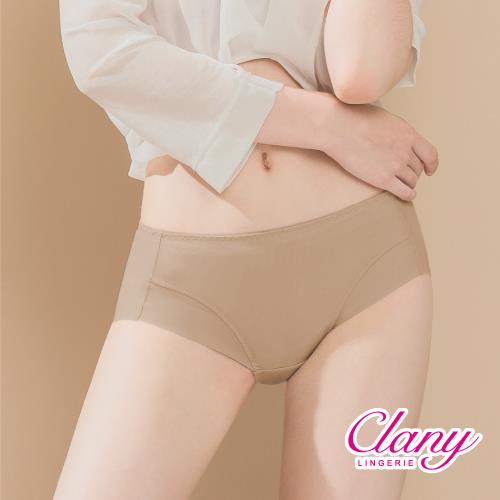 【可蘭霓Clany】 MIT無痕透氣竹炭包臀中腰內褲 M-XL  膚 2186-15