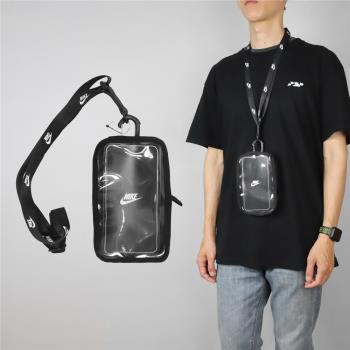 Nike 手機斜揹包 Club Phone Crossbody Bag 黑 白 可觸控 防撕裂 斜揹包 手機包 N100909609-1OS