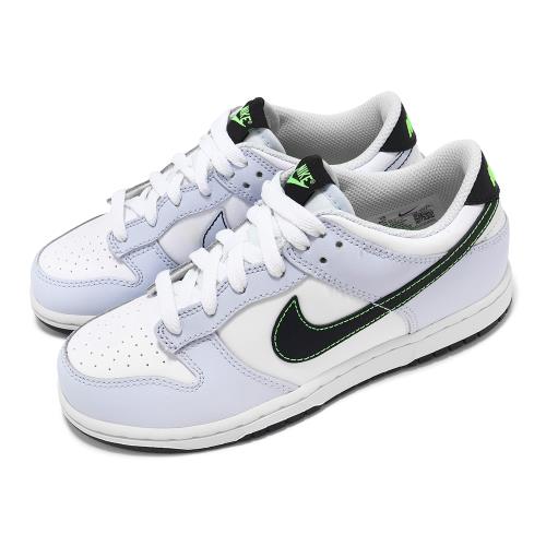 Nike 童鞋 Dunk Low PS 中童 休閒鞋 小朋友 灰 黑 綠 FB9108-107