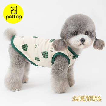 pettrip 水果滿印背心 春夏款寵物服飾