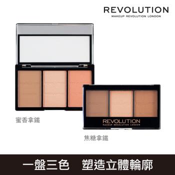 MAKEUP REVOLUTION 玩妝革命 玩妝三色修容腮紅盤 兩色可選