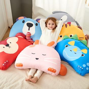 [韓國Hello HiZoo]手工製動物夥伴防蟎抗菌兒童枕/透氣枕/護脊/護頸枕(大款)