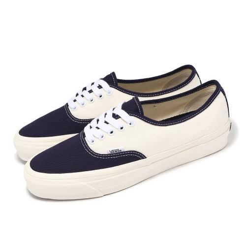 Vans 休閒鞋 Authentic Reissue 44 男鞋 女鞋 白 藍 拼接 緩衝 華夫格 情侶鞋 VN000CQACIE