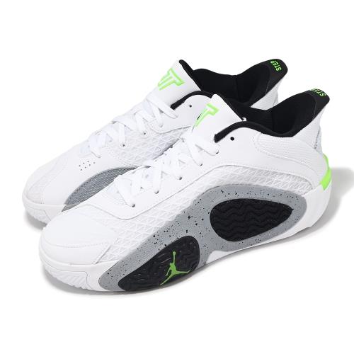 Nike 籃球鞋 Jordan Tatum 2 GS 大童 女鞋 白 黑 Legacy 抓地 運動鞋 FJ6459-100
