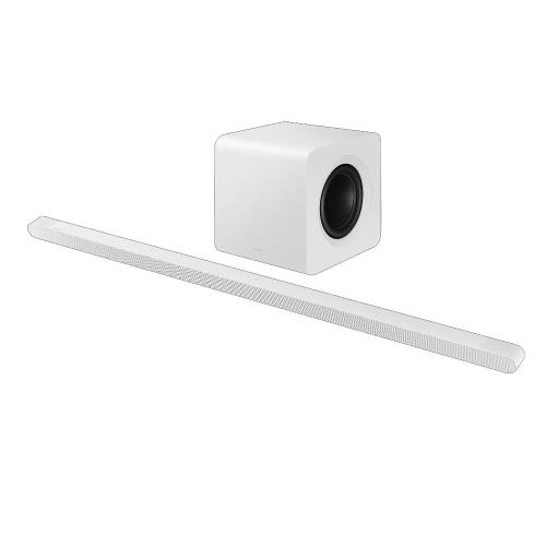 (無安裝)三星3.1.2聲道全景聲微型劇院SoundBar白色音響HW-S801D-ZW分享送500