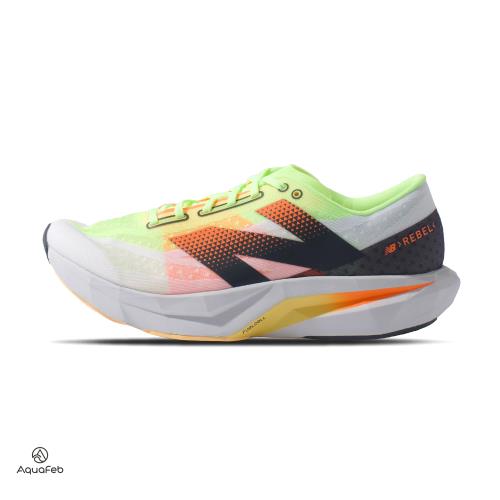New Balance 男鞋 白綠色 休閒 運動 厚底 跑鞋 慢跑鞋 MFCXLL4