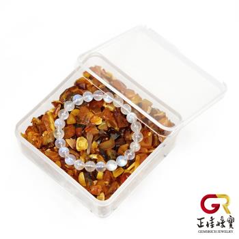 【正佳珠寶】蜜蠟琥珀 消磁淨化水晶方盒 水晶消磁盒