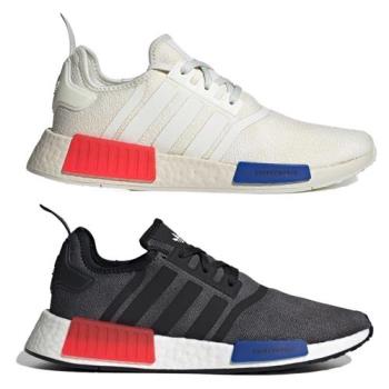 Adidas 休閒鞋 男鞋 女鞋 NMD R1 奶油/黑灰【運動世界】HQ4451/HQ4452