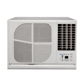 Bd冰點 FR-41CSG 窗型變頻冷氣，專為5-7坪空間設計，CSPF第一級能源效率，採用環保R32冷媒，右吹出風口，提供舒適冷房效果。全機及壓縮機保固1年，220V電源，室內供電，安裝簡便，適閤家庭使用，節能又可靠。