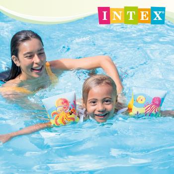 INTEX 熱帶好友臂圈 適3~6歲 (58652NP)