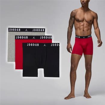 Nike 內褲 Jordan Flight Boxer Brief 男款 紅 灰 黑 針織 運動內褲 喬丹 JD2413048AD-002