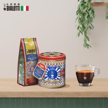 【Bialetti比亞樂堤】Dolce&Gabbana聯名罐裝研磨咖啡粉-200g