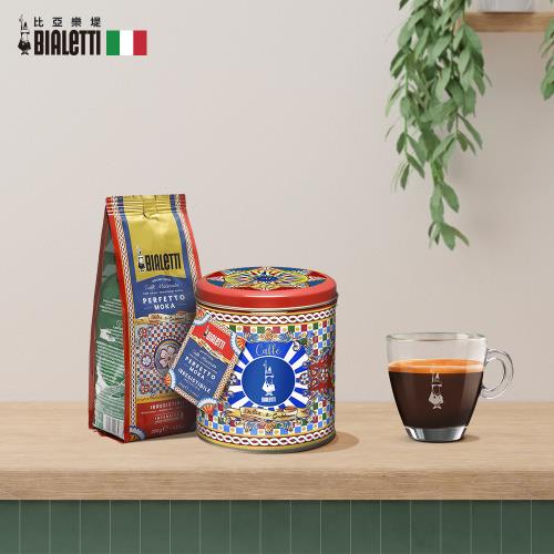 【Bialetti比亞樂堤】Dolce&amp;Gabbana聯名罐裝研磨咖啡粉-200g