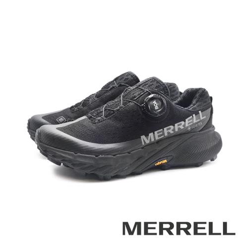 MERRELL(男)AGILITY PEAK 5 BOA GORE-TEX防水輕量戶外運動鞋 男鞋-黑
