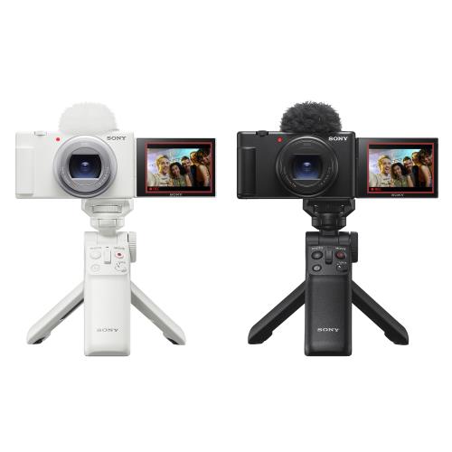 SONY Digital Camera ZV-1 II Vlog 手持握把組合 公司貨 送128G+專用鋰電池BX-1X2+充電器+防潮箱+吹球清潔組