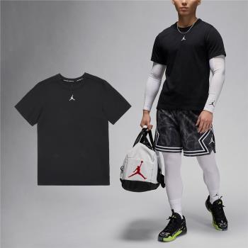 Nike 短袖 Jordan Sport 男款 黑 白 速乾 喬丹 運動 短T FN5830-010