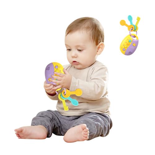 Colorland-汽車鑰匙聲光玩具 玩具鑰匙圈 幼兒音樂遙控器