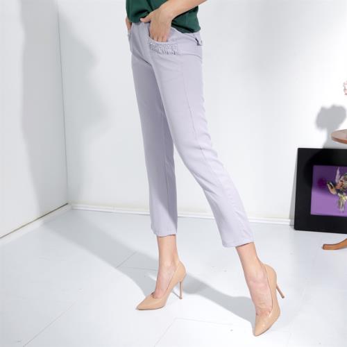 Abbie日本專櫃輕奢優雅長腿褲