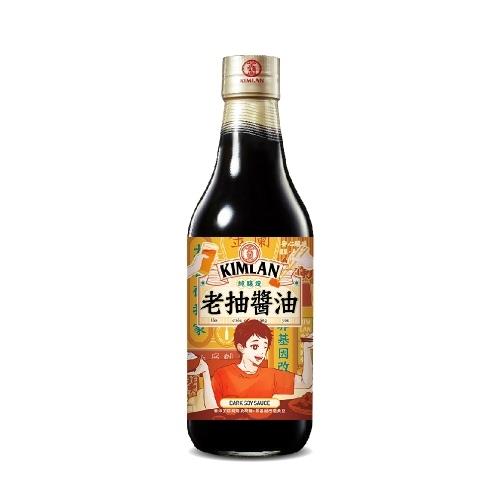 【金蘭食品】老抽醬油590ml/瓶*3瓶