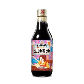 【金蘭食品】生抽醬油590ml/瓶*3瓶