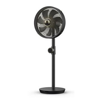 Stylies URANUS立扇，14吋七片風葉設計，提供三段以上風速調整，具備定時功能，消耗電功率僅35W，適閤家庭使用。高939x寬315x深357 mm尺寸，重量5.2kg，110V/60Hz電壓，BSMI許可字號R3A101，品質保證。